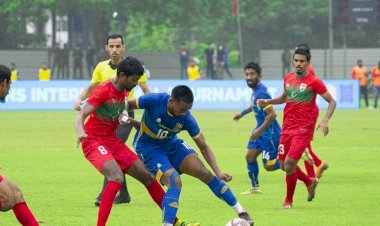 মালদ্বীপের বিপক্ষে ম্যাচের ৫৮ মিনিট পর্যন্ত ৪–০ গোলে পিছিয়ে ছিল শ্রীলকা