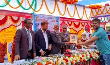 নরসিংদী প্রেসক্লাবের সভাপতি সাংবাদিক নুরুল ইসলামকে সংবর্ধনা প্রদান