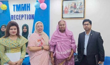 ঢাকায় টিএমএসএস মাসুদা মেটারনিটি হাসপাতাল পরিদর্শন করলেন ডক্টর হোসনে আরা বেগম।
