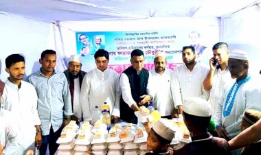 রাউজানে উদ্দীপ্ত তরুণের উদ‍্যোগে মাসব‍্যাপী ইফতার আয়োজনের উদ্বোধন