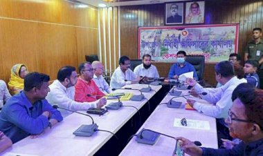 কেশবপুর বাংলা নববর্ষ পালন উপলক্ষে  প্রস্তুতি সভায়