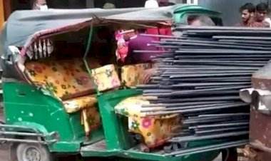 নরসিংদীর রায়পুরা শ্রীরামপুরে নসিমনের থাক্কায় সিএনজি আরোহী ১- মহিলার মৃত্যু আহত-২ চালক আটক