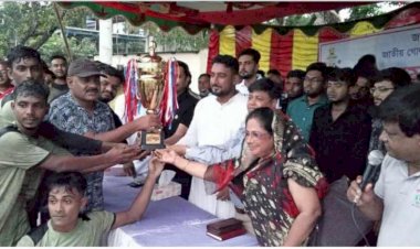 কেশবপুরে জাতীয় গোল্ডকাপ ফুটবল  টুর্নামেন্টের ফাইনাল খেলা অনুষ্ঠিত