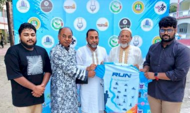 পদ্মা বাঁচানোর বার্তা ছড়িয়ে দিতে রাজশাহীতে ‘রান ফর পদ্মা’ মিনি ম্যারাথন