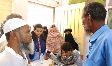 সিরাজগঞ্জে বেলকুচি উপজেলায় দরিদ্র রোগীদের বিনামূল্যে চক্ষু ক্যাম্প অনুষ্ঠিত