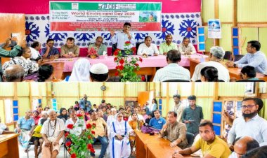 মুকসুদপুরে বিশ্ব পরিবেশ দিবসে বানিয়ারচরে ব্যতিক্রমী আয়োজন