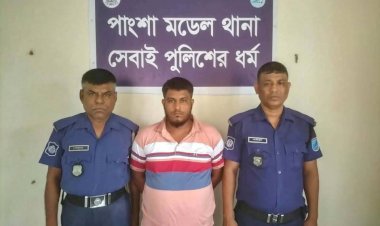 রাজবাড়ীর পাংশায় সাংবাদিককে মারধরের ঘটনায় একজন গ্রেপ্তার