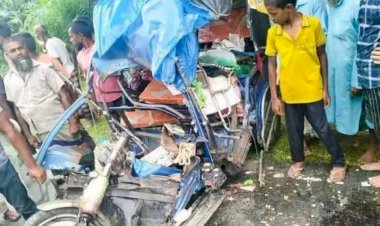ঠাকুরগাঁওয়ে ভূল্লীতে সড়ক দুর্ঘটনায় প্রাণ গেল নারীসহ দুজনের, আহত ৪