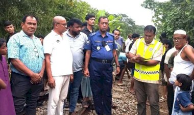 বোয়ালখালীতে ট্রেনে কাটা পড়ে  গৃহবধূ পম্পী বড়ুয়া'র করুণ মৃত্যু