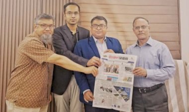 শিল্প-বাণিজ্য ও গণমাধ্যমের সহযোগিতা নিয়ে আর আর ইম্পেরিয়ালের সিইওর সঙ্গে ড. খান আসাদুজ্জামানের সৌজন্য সাক্ষাৎ