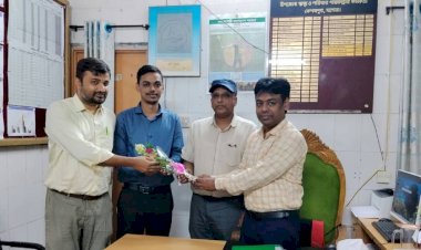 কেশবপুর স্বাস্থ্য কমপ্লেক্সে যোগদানকৃত  তিন জন ডাক্তারের সম্মানে সংবর্ধনা