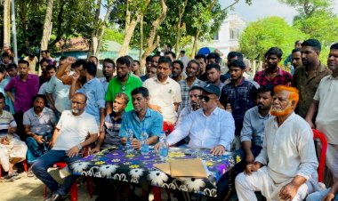 সল্লাবাদ আদর্শ ইসলামীয়া এবতেদায়ী মাদ্রাসায় ভোটকেন্দ্র স্থানান্তরের দাবি