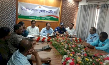বুড়িচংয়ে আইন-শৃঙ্খলা কমিটির সভা: ইভটিজিং-কিশোর গ্যাং দমনে কঠোর হতে হবে