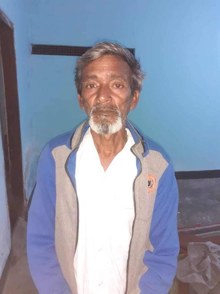 পোরশায় ৫০ গ্রাম গাঁজা সহ জি আর ওয়ারেন্ট ভুক্ত মোঃ ইব্রাহিম ওরফে জিল্লু (৫৮) এক আসামি  গ্রেপতার