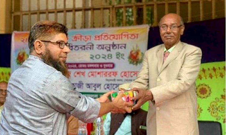 কেশবপুরের গোপাল চন্দ্র চৌধুরী বিশেষ  সম্মানে ভূষিত হলেন