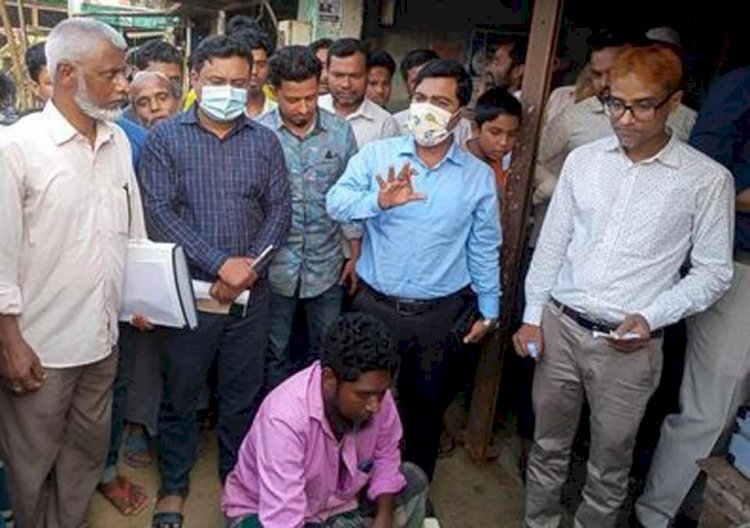 ঝিনাইগাতীতে  দুধে পানি মেশানোর অপরাধে ভ্রাম্যমাণ আদালতের মাধ্যমে অর্থদন্ড