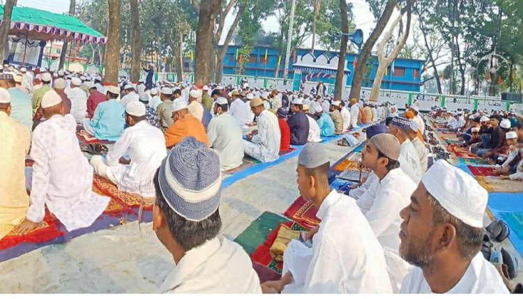 কেশবপুরে বিপুল উৎসাহ উদ্দীপনার মধ্য  দিয়ে ঈদের জামাত অনুষ্ঠিত হয়েছে
