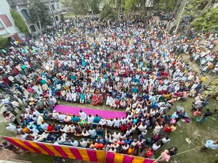 ঐতিহাসিক মুজিবনগর দিবস উদযাপন উপলক্ষে গোবিন্দগঞ্জ উপজেলা আওয়ামী লীগের আয়োজনে আলোচনা সভা ও র‍্যালী অনুষ্ঠিত