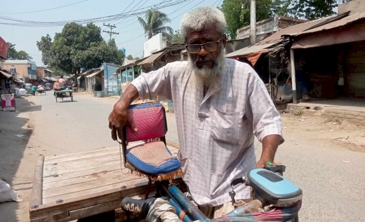 বুড়িচংয়ে  তীব্র গরম, দুর্ভোগে শ্রমজীবী মানুষ
