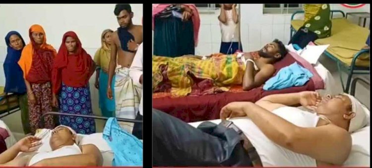 পাবনার সাঁথিয়ায় টিএমএসএসের কিস্তির টাকা  আদায় করত গিয়ে ম্যানেজার সহ ২ কর্মী আহত
