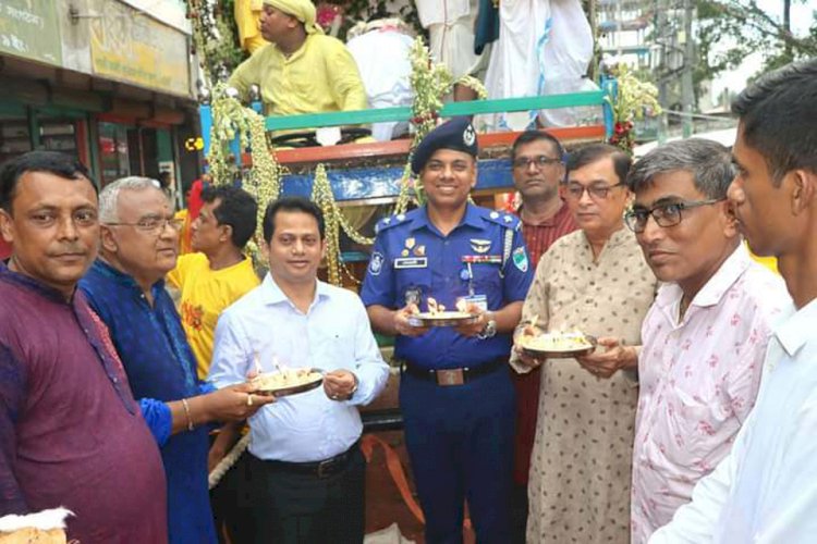 নড়াইলে শ্রী শ্রী জগন্নাথ দেবের রথযাত্রা উপলক্ষে আলোচনা সভা অনুষ্ঠিত