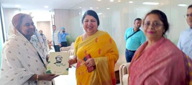 টিএমএসএস এর নির্বাহী পরিচালক অধ্যাপিকা ডক্টর হোসনে আরা বেগম এর প্রস্তাব