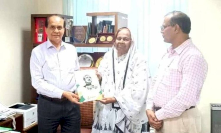 ঢাকায় ইউসেপ বাংলাদেশের নির্বাহী পরিচালকের সাথে ডক্টর হোসনে আরা বেগমের মতবিনিময়