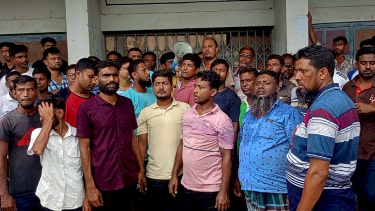 শেখ হাসিনার বিচারের দাবিতে যুবদলের বিক্ষোভ মিছিল ও সমাবেশ