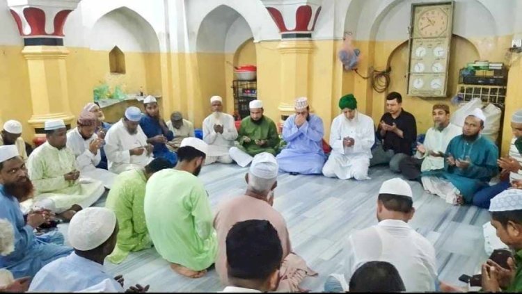 শহিদুল ইসলাম মামুন সাহেবের সুস্থতা কামনায় দোয়া মাহফিল অনুষ্ঠিত