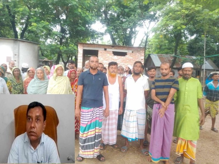 ভূমি দস্যুদের  সকল অপকর্মের জট খুললেন  সাভারের  সান্দাবাসী