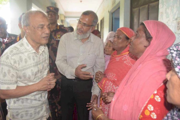 বন্যায় ক্ষতিগ্রস্তদের পুনর্বাসন করা হবে : স্বরাষ্ট্র উপদেষ্টা