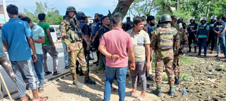 টেকনাফে র‍্যাব ও মাদক কারবারীর মধ্যে গুলাগুলি
