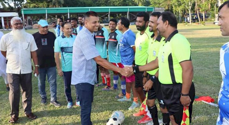 নড়াইল জেলা পুলিশে ফুটবল টুর্নামেন্ট অনুষ্ঠিত