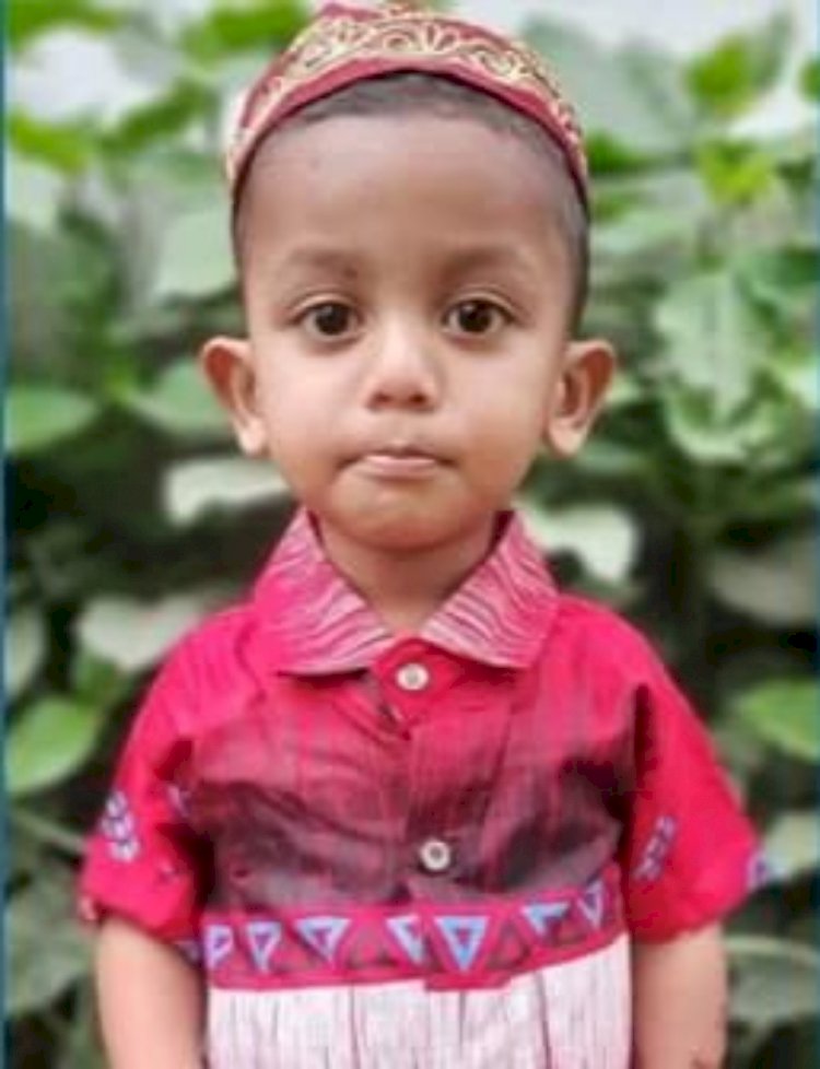 নওগাঁর মহাদেবপুরে সড়ক দুর্ঘটনায় বাবার মৃত্যুর তিন বছর পর  শিশু ওমর ফারুককের মৃত্যু