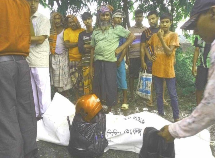 রাজশাহী নওগাঁ মহাসড়কে মোহনপুর নন্দনহাট সড়ক দুর্ঘটনায় প্রাণ হারালেন একজন ব্র্যাক কর্মী
