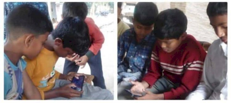 বুড়িচংয়ে  মোবাইল স্ক্রিনে আসক্ত উঠতি বয়সীরা, নিঃস্ব হচ্ছে পরিবার