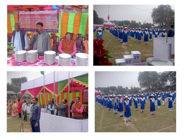 সমাধীনগর আর্য সংর্ঘ বিদ্যা মন্দির স্কুলে বার্ষিক ক্রীড়া ও সাংস্কৃতিক প্রতিযোগিতা অনুষ্ঠান অনুষ্ঠিত