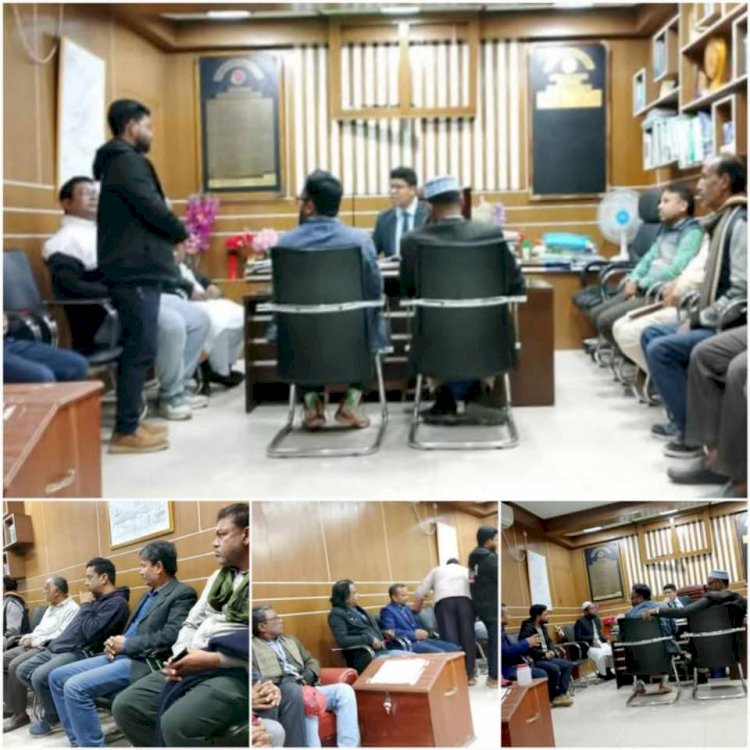 চাটমোহর UNO সাথে রাজনৈতিক  ফারিয়া-ফার্মাসিস্ট-ভোক্তা নেতৃবৃন্দর সাক্ষাৎ