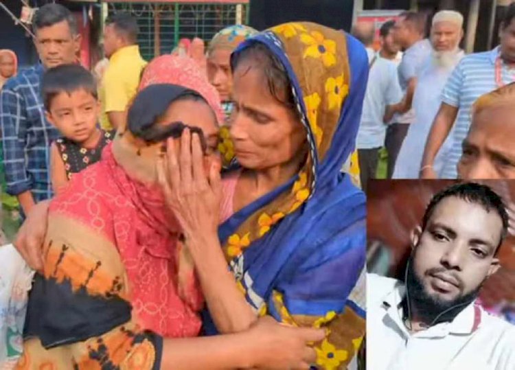 রাজবাড়ীতে দোকানের বারান্দায় যুবকের মরদেহ,পরিবারের দাবি হত্যা