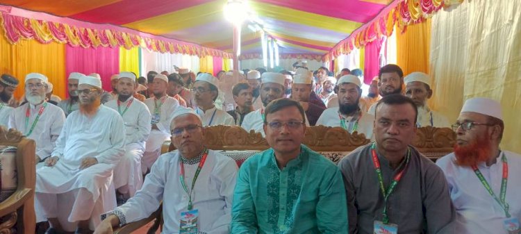 হ্নীলা শাহ মজিদিয়া ইসলামিয়া আলিম মাদ্রাসার তৃতীয় ঈদপূর্ণমিলনী অনুষ্ঠান সম্পন্ন