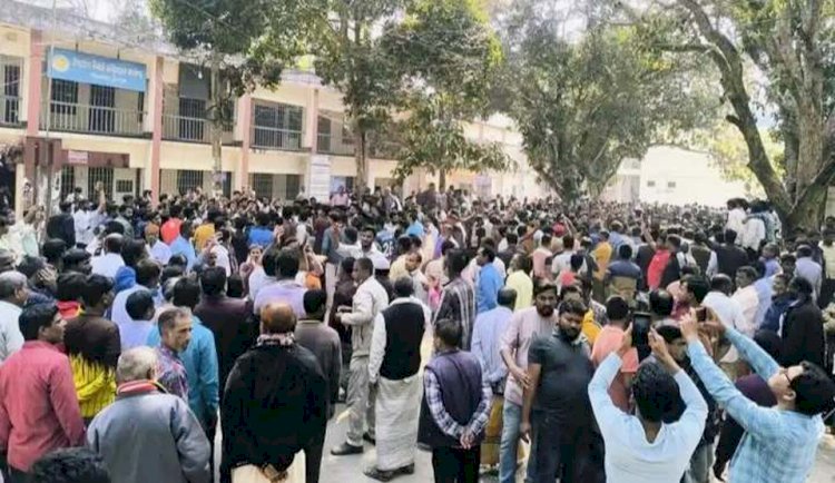 ভোট পুনর্গণনার দাবি: রংপুর-৪ আসনের  পীরগাছায় বিএনপির বিক্ষোভ ও আলটিমেটাম