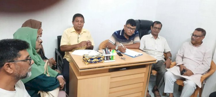 পাবনায় জাতীয়তাবাদী পেশাজীবী দলের কেন্দ্রীয় নেতাদের আগমন উপলক্ষে প্রস্তুতি মূলক আলোচনা অনুষ্ঠিত