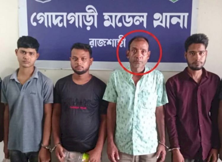 রাজশাহী গোদাগাড়ীতে শীর্ষ মাদক কারবারি  কালাম গ্রেপ্তার