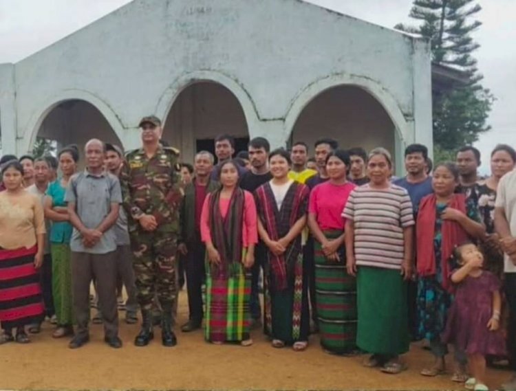 দুর্গম লংলেই পাড়ায় নিরাপদ পানির নিশ্চয়তায় সেনাবাহিনীর মানবিক উদ্যোগ