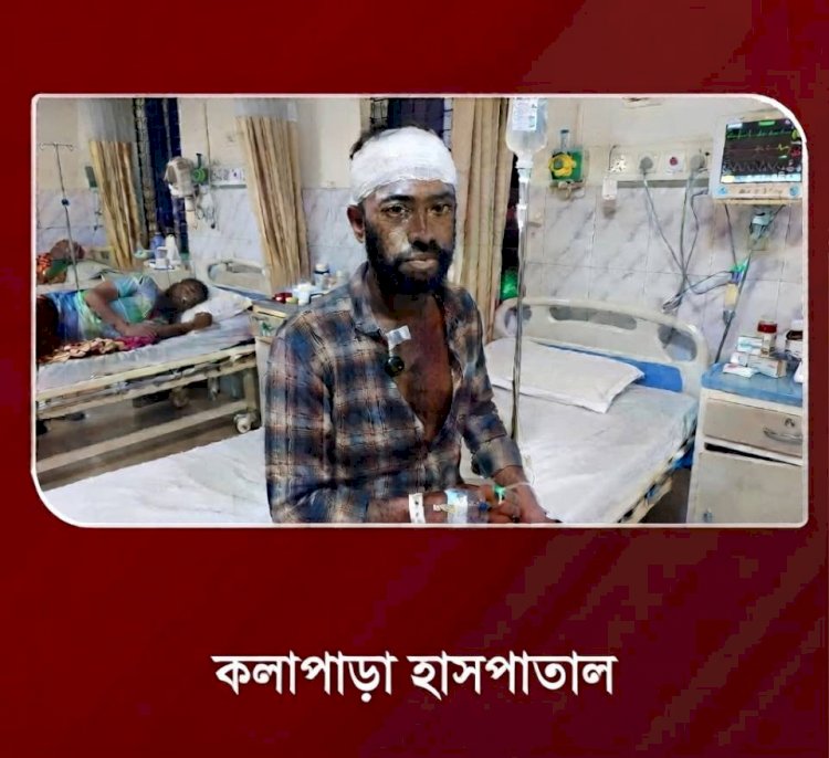 কলাপাড়ায় জমি জমার বিরোধ নিয়ে যুবককে কুপিয়ে জখম, আদালতে মামলা দায়ের