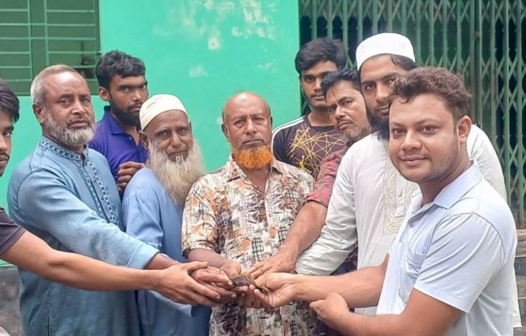কেশবপুরে মসজিদের মোটর চুরি, ১০ হাজার  টাকা দিলেন প্রবাসী