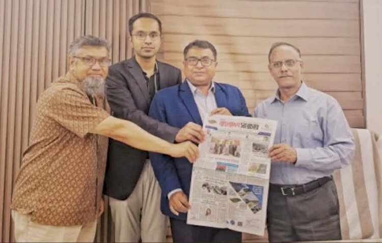 শিল্প-বাণিজ্য ও গণমাধ্যমের সহযোগিতা নিয়ে আর আর ইম্পেরিয়ালের সিইওর সঙ্গে ড. খান আসাদুজ্জামানের সৌজন্য সাক্ষাৎ