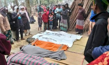 নওগাঁর মহাদেবপুরে বালির ডাম্প ট্রাকের চাপায় ৫ ভ্যানযাত্রীর মর্মান্তিক মৃত্যু