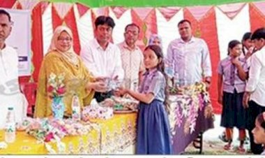 কেশবপুরে স্কুল ফিডিং কর্মসূচি উদ্বোধন