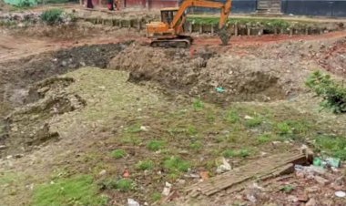 সান্তাহার পৌর-চাবাগান কলনীতে প্রভাবশালীর ক্ষমতা তাণ্ডবে! সরকারি পুকুর কেটে মাটি পাচারের ঘটনায়  ভ্রাম্যমাণে আড়াই লাখ টাকা জরিমানা